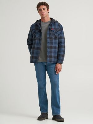 Men's Hooded Heavyweight Shirt Jacket