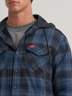 Men's Hooded Heavyweight Shirt Jacket