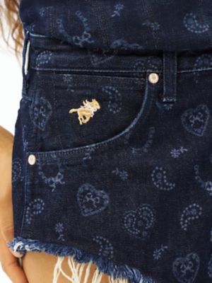 Wrangler x LoveShackFancy Micro Short