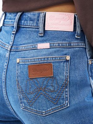 Wrangler x LoveShackFancy Cowboy Cut Jean in Medium Wash