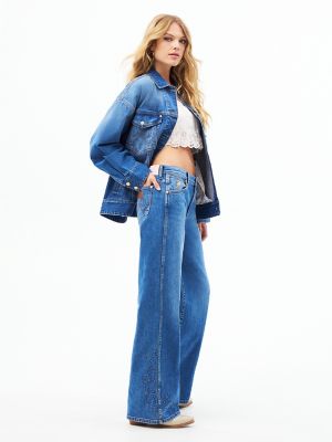 Wrangler x LoveShackFancy Wide Leg Jean