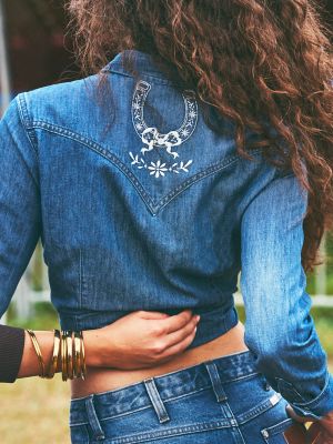 Wrangler x LoveShackFancy Western Shirt