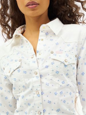 Wrangler x LoveShackFancy Shirt Dress