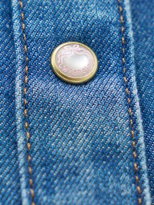 Wrangler x LoveShackFancy Oversized Denim Jacket