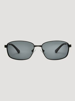 Smoke Lens Rectangle Sunglasses