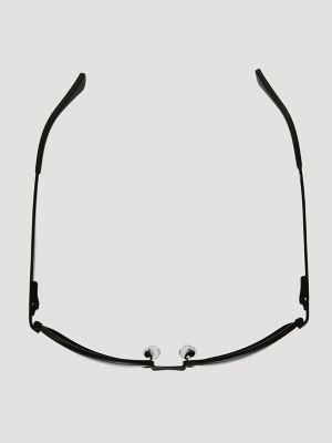 Smoke Lens Rectangle Sunglasses