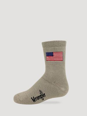 Boy's Flag Micro Crew Socks (2-Pack) - thumbnail 10