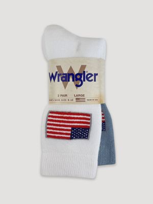 Men's Flag Micro Crew Socks (2-Pack)