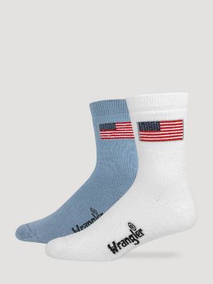 Men's Flag Micro Crew Socks (2-Pack)