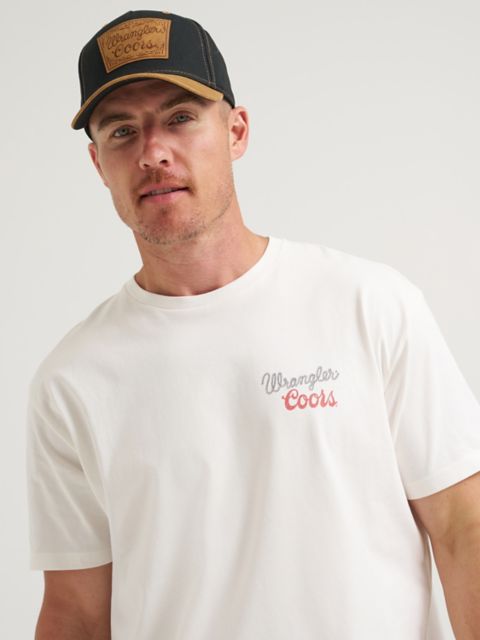 Мужские кепки Wrangler x Coors Faux Leather