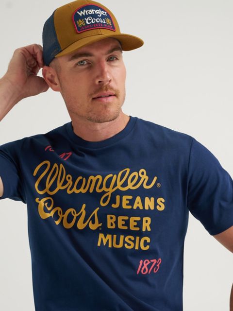 Мужские кепки Wrangler x Coors Twill Patch