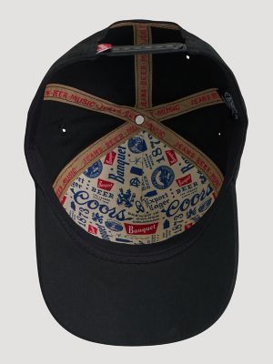 Wrangler x Coors Rope Cap in Black