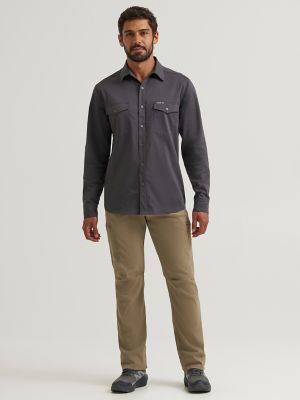 Men's Wrangler&reg; All Terrain Cargo Lined Pant in Fallen Rock