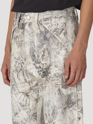 Wrangler x ROA Orte Cargo Pant in Light Owl Camo