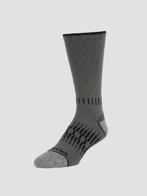 Wrangler RIGGS Workwear&reg; Tough Flex Crew Sock (6-Pack) in Classic