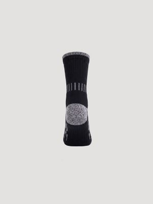Wrangler RIGGS Workwear Tough Flex Quarter Sock 6 Pack:Black:One Size alternative view 2