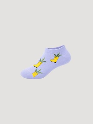 Women's Workwear Novelty Low Cut Sock (3-Pack) in Rainboots
