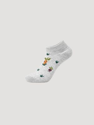 Women's Workwear Novelty Low Cut Sock (3-Pack) in Veggies