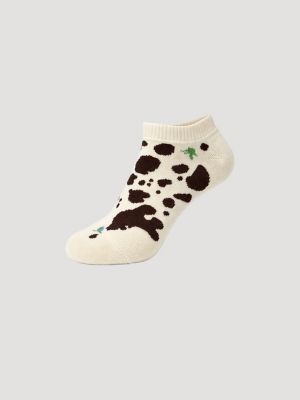 Women's Workwear Novelty Low Cut Sock (3-Pack) in Cow