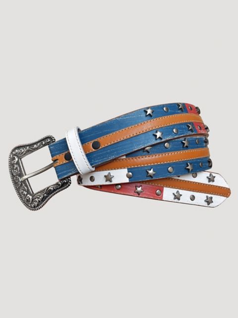 Женские ремни Wrangler Women's Americana Leather Belt