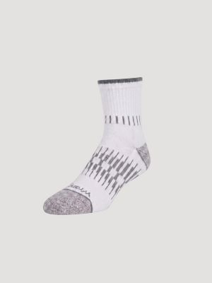 Wrangler RIGGS Workwear&reg; Tough Flex Quarter Sock (6-Pack) in Multi