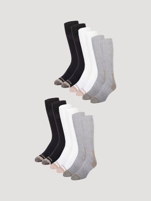 Wrangler RIGGS Workwear&reg; Cushion Crew Sock (6-Pack) in Classic