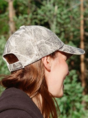 Wrangler x ROA Washed Denim Cap in Light Owl Camo