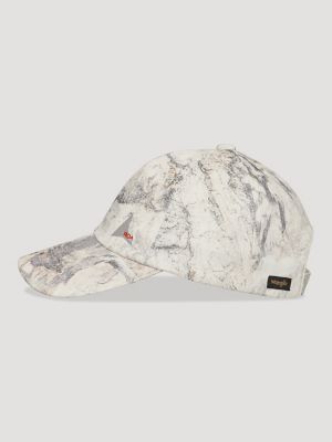Wrangler x ROA Washed Denim Cap in Light Owl Camo