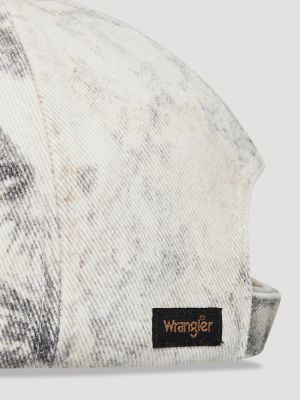 Wrangler x ROA Washed Denim Cap in Light Owl Camo