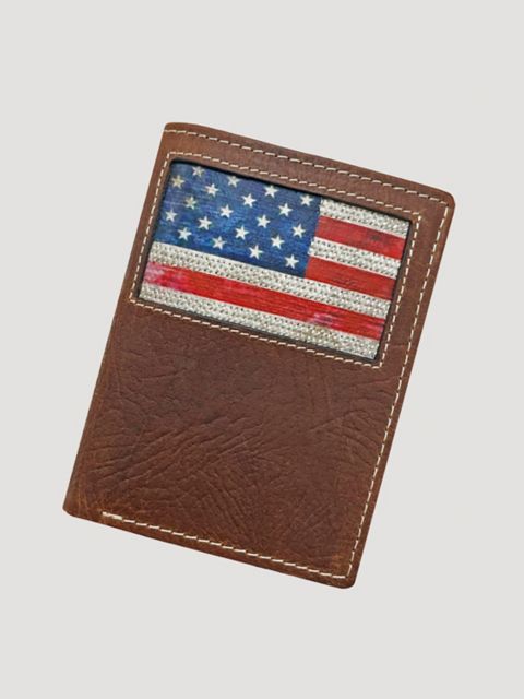 Женские кошельки Wrangler American Flag Tri-Fold Wallet