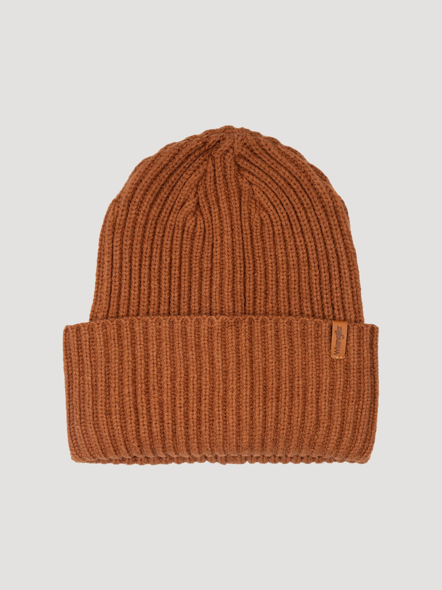 Женские комплекты Wrangler Solid Beanie And Scarf Set, цвет: Коричневый — фото 2