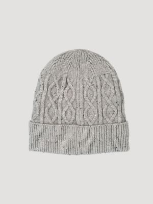 Men's Cable Knit Cuffed Beanie