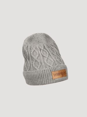 Men's Cable Knit Cuffed Beanie