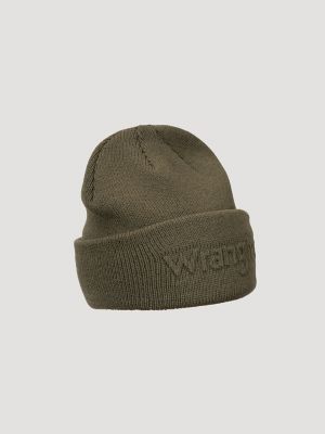 Wrangler Embossed Logo Beanie