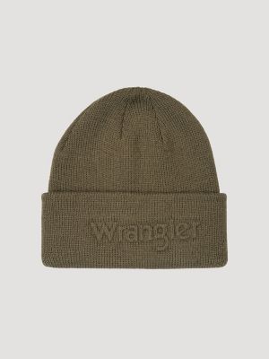 Wrangler Embossed Logo Beanie