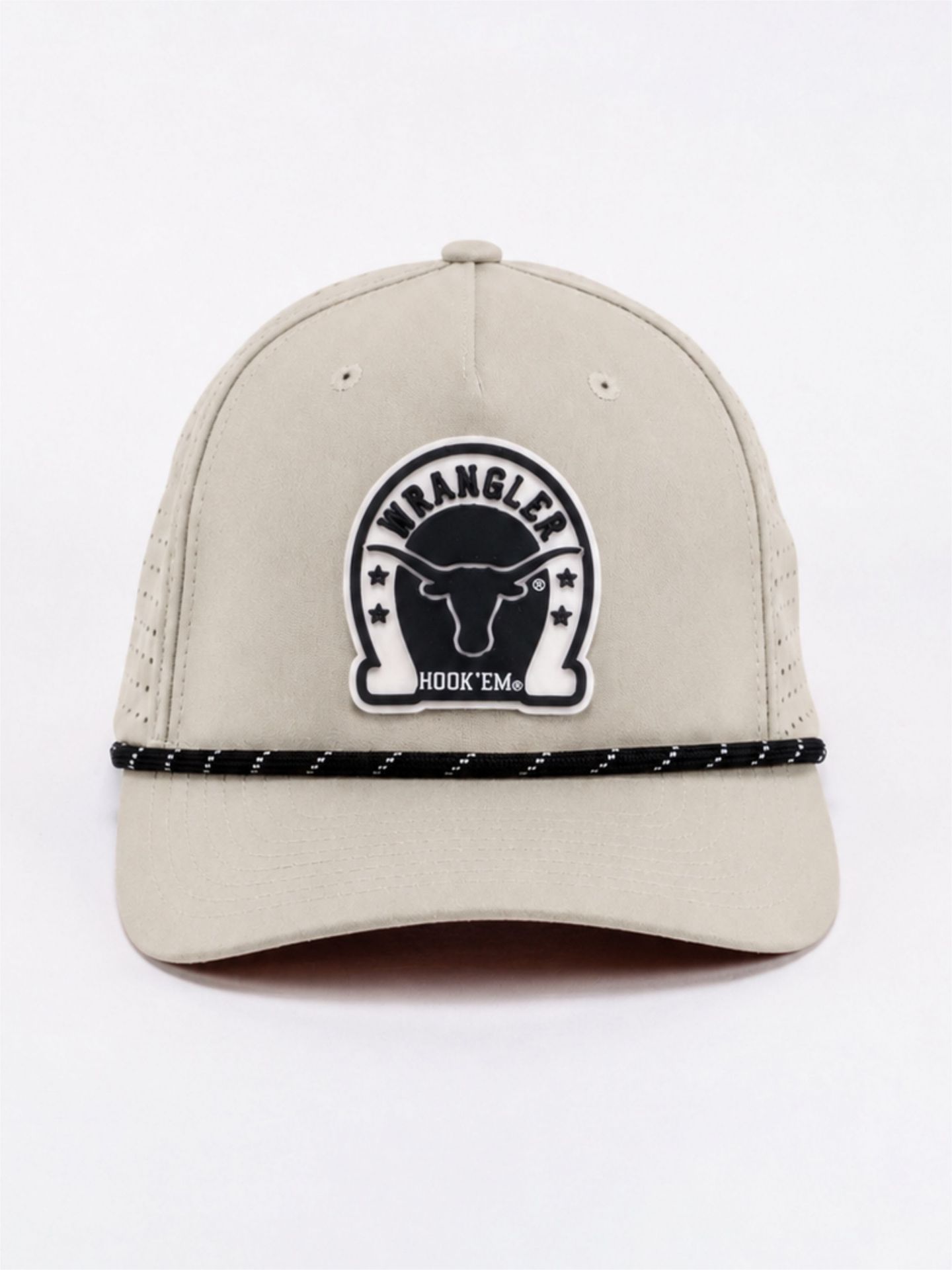 Мужской головной убор Wrangler Texas Hook Em Performance Hat, цвет: Слоновая кость — фото 1