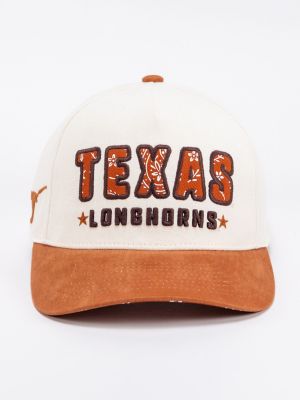 Texas Longhorns Bandana Hat in Ivory/Orange