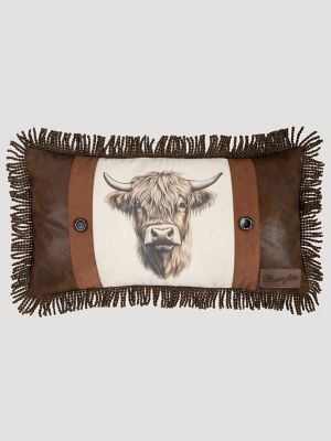 Wrangler Highland Fridge Pillow in Brown