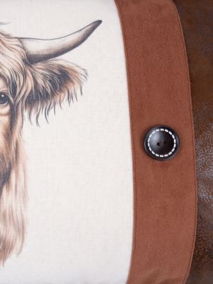 Wrangler Highland Fridge Pillow in Brown