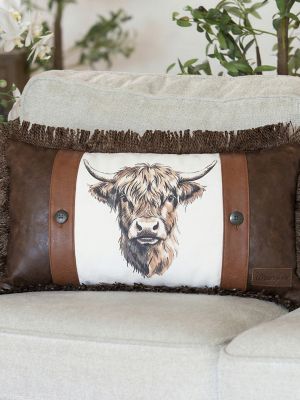 Wrangler Highland Fridge Pillow in Brown