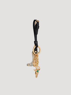 Western Spirit Bag Charm in Black