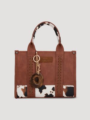 Western Spirit Bag Charm in Dark Brown