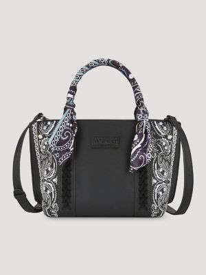 Bandana Print Wide Mini Tote from Wrangler - $74.99