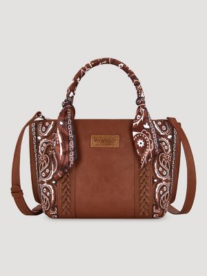 Bandana Print Wide Mini Tote from Wrangler - $74.99