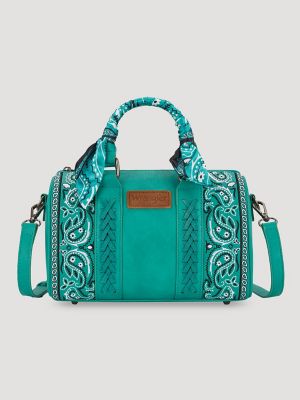 Bandana Print Barrel Bag from Wrangler - $69.99