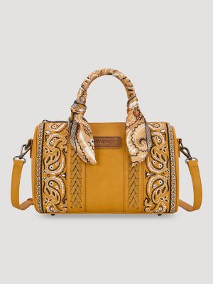 Bandana Print Barrel Bag from Wrangler - $69.99