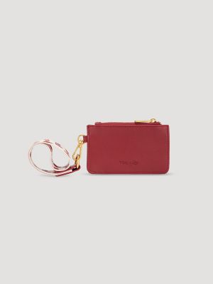 Boots and Hats Card Case in Pink