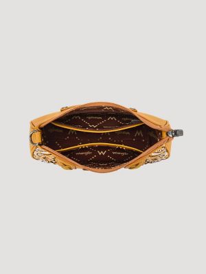Bandana Print Shoulder Bag:Yellow:One Size: alternative view 2