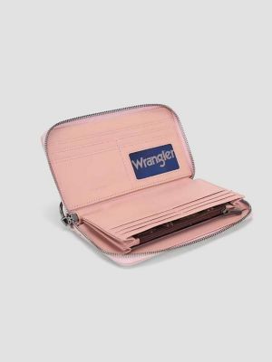 Bandana Print Wallet in Pink