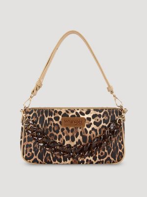 Leopard Print Shoulder Bag:Leopard:One Size: alternative view